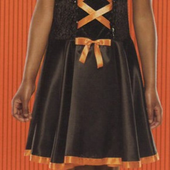 Stitch Witch Halloween Costume Sequins Size 4 to 6 - Picture 7 of 7